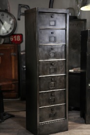 7 clapets meuble industriel